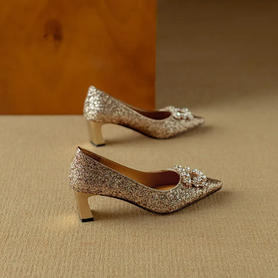Gloria Glitter Mary Janes