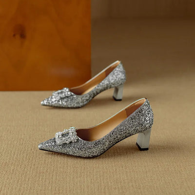 Gloria Glitter Mary Janes