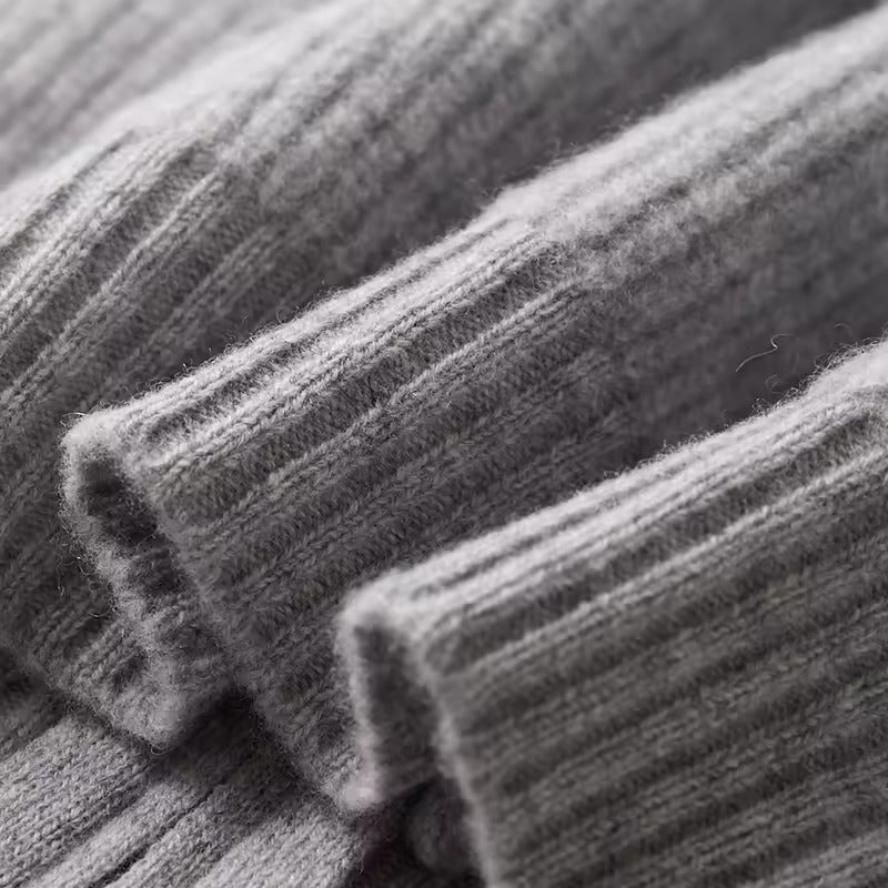 100% CASHMERE RIPPENWESTE