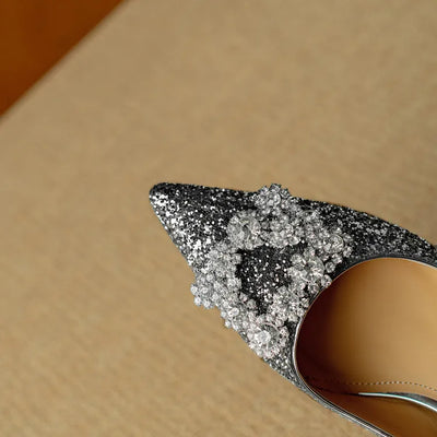 Gloria Glitter Mary Janes