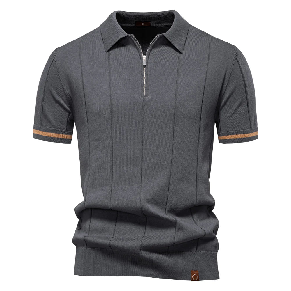LK® | Sommer Polo mit Reißverschluss