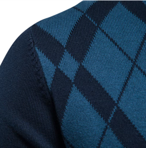 LK® | Herren Pullover mit halbem Reißverschluss