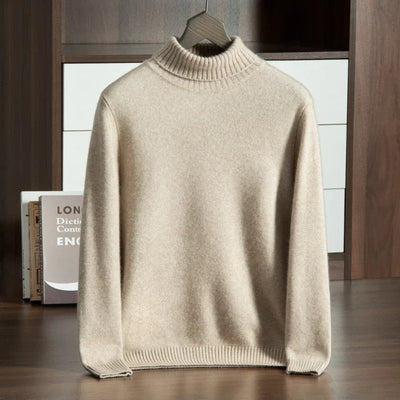 100% CASHMERE STEHKRAGEN