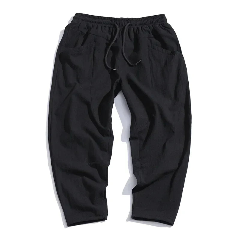LK® | Gekürzte Baumwoll-Leinen-Hose