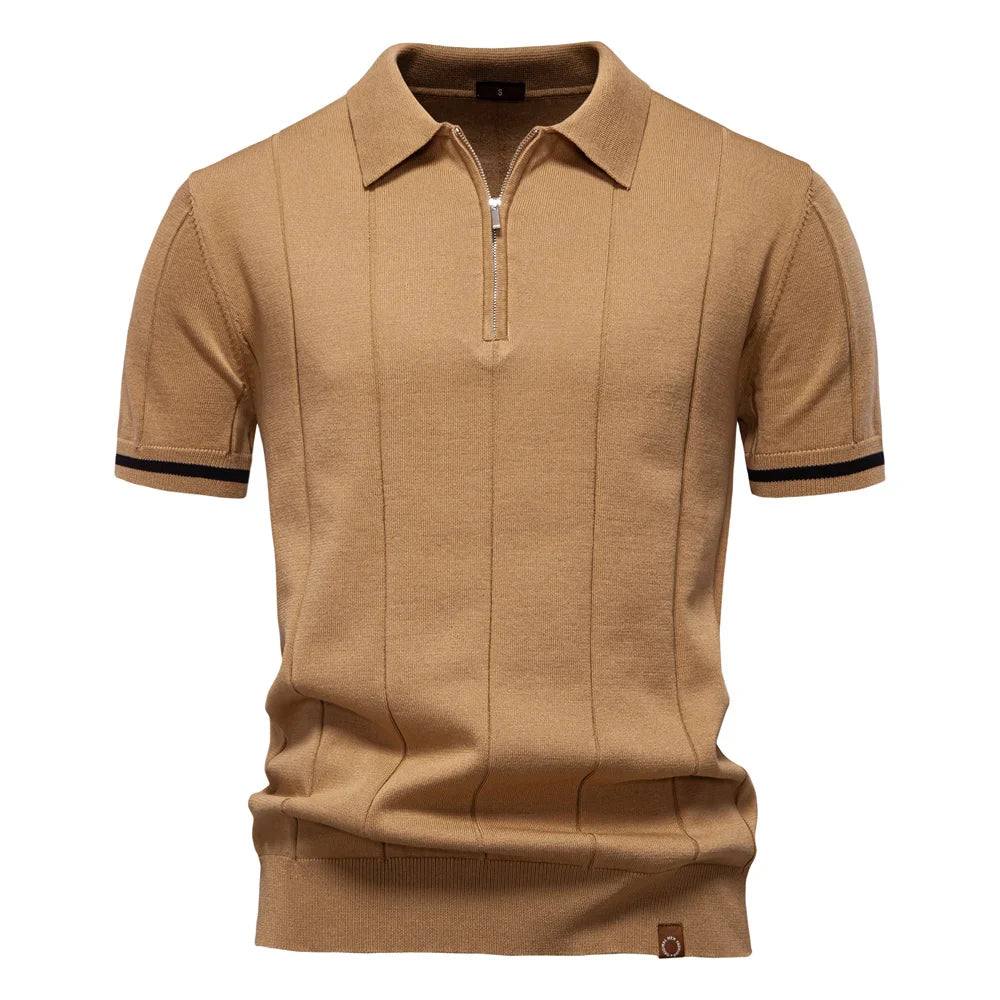 LK® | Sommer Polo mit Reißverschluss