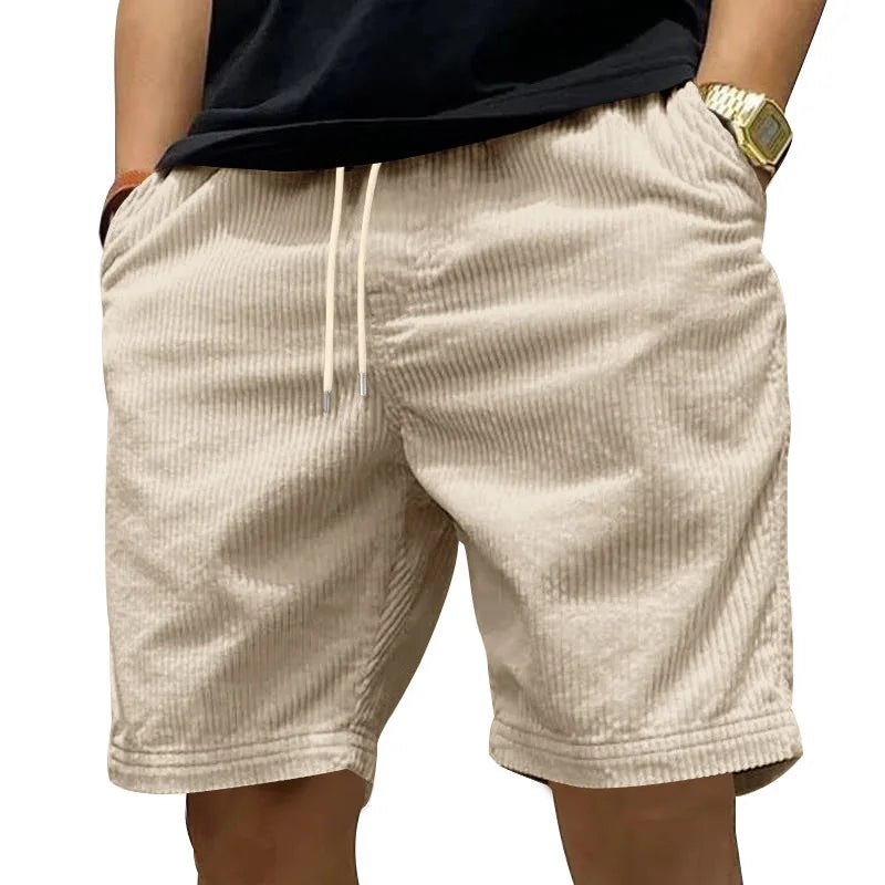 LK® | Lässige kurze Hose aus Ripp-Velours
