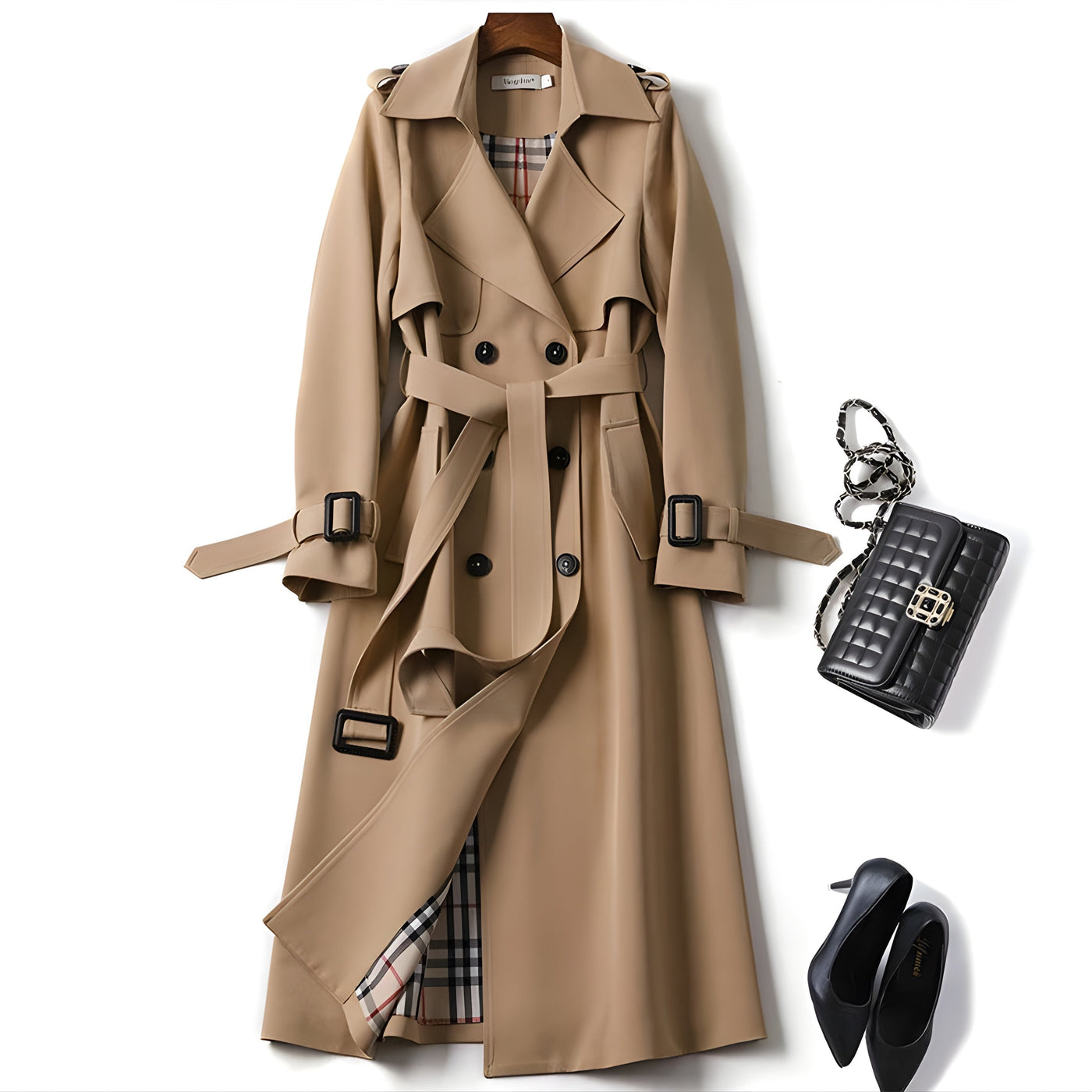 Xanthippe™ | Eleganter Trenchcoat im zeitlosen Stil