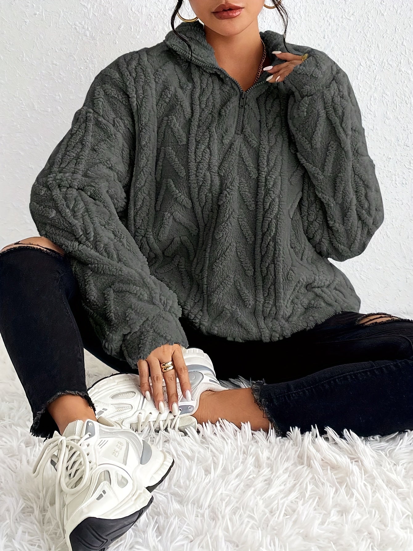 LK® | Eleganter Fleece-Pullover