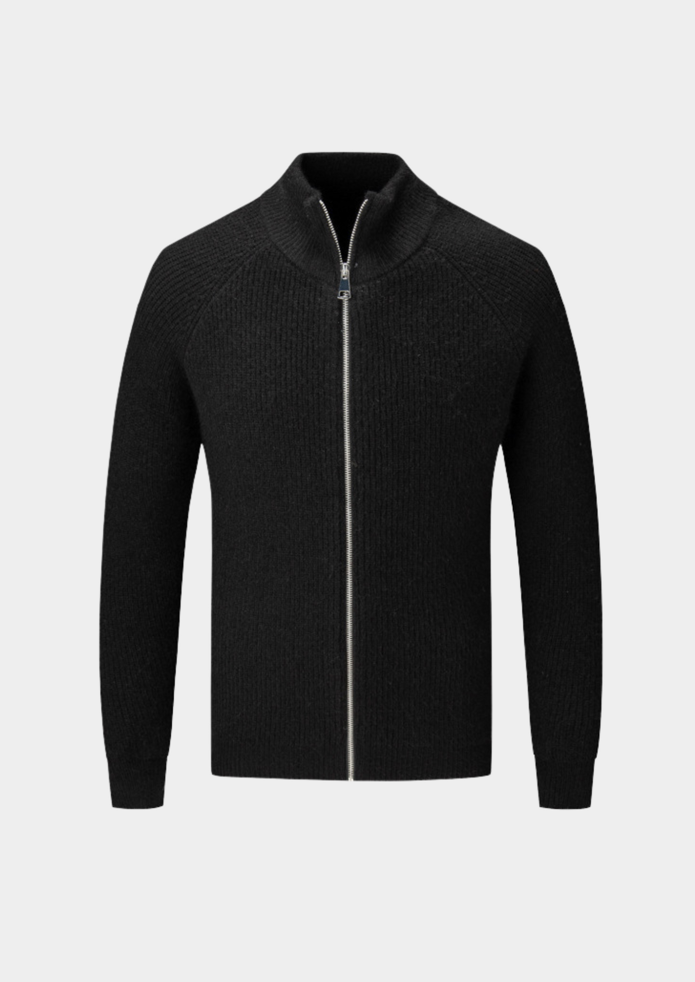 100% Merinowolle GESCHLOSSENER CARDIGAN