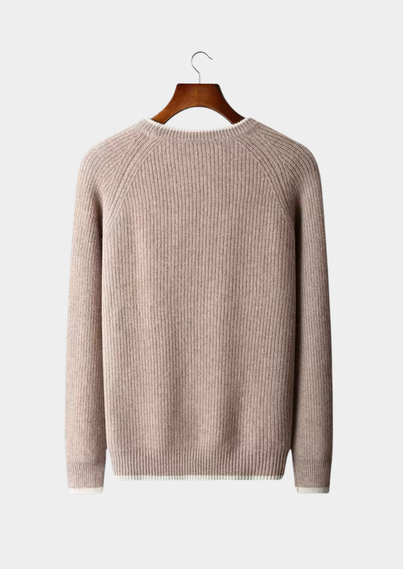 NOBA Two-Tone Wool Crewneck