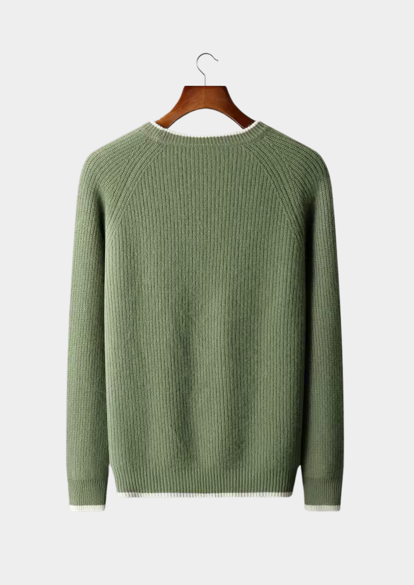 NOBA Two-Tone Wool Crewneck