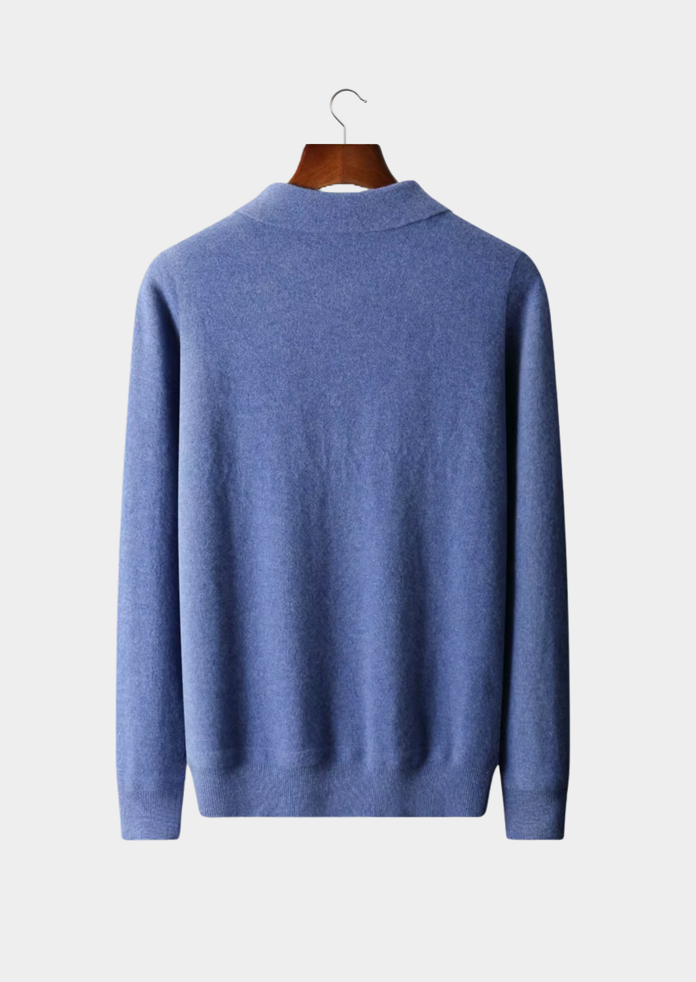 NOBA WOOL HALF-ZIP POLO
