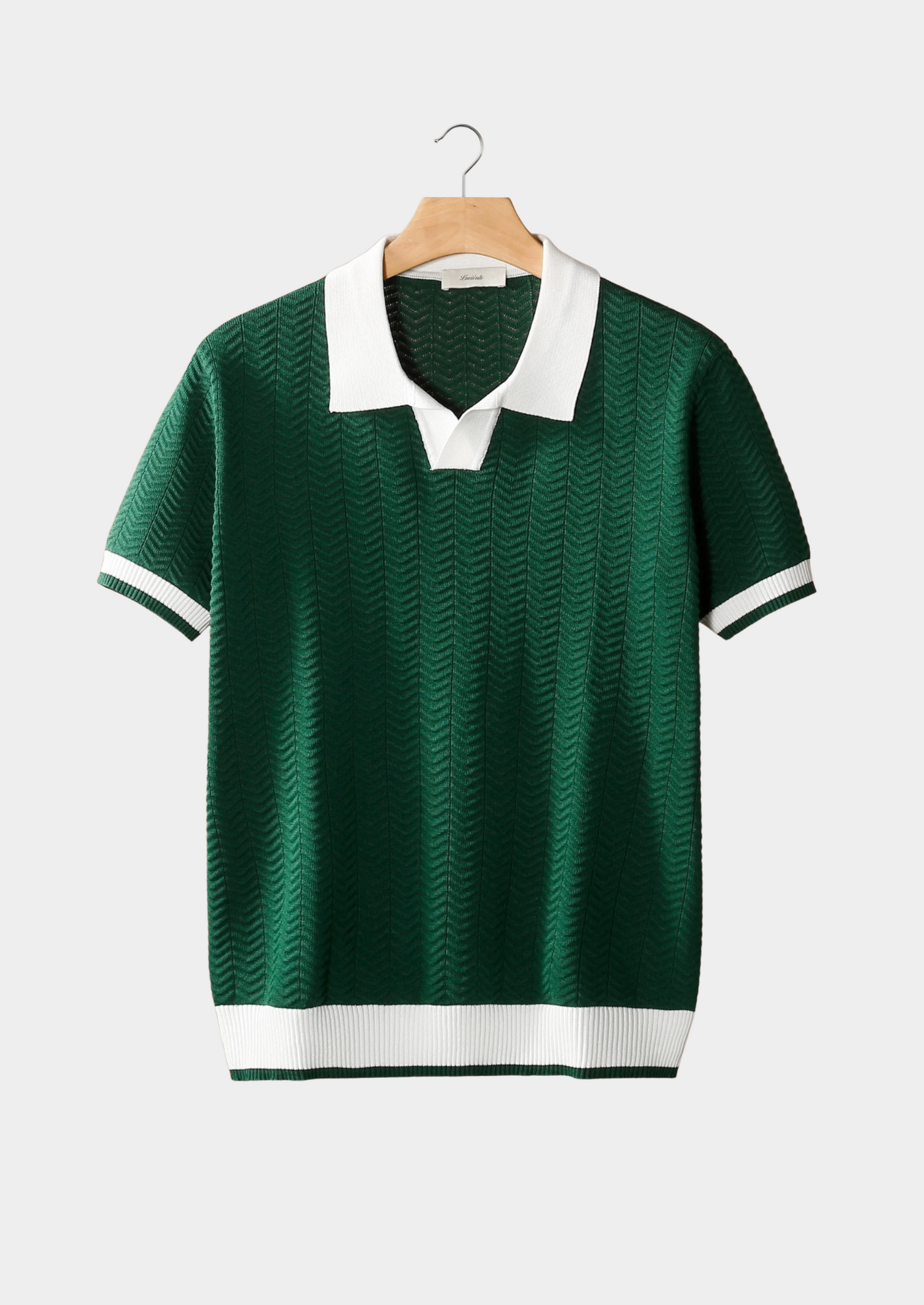 Kraus KONTRAST TEXTURED POLO SHIRT
