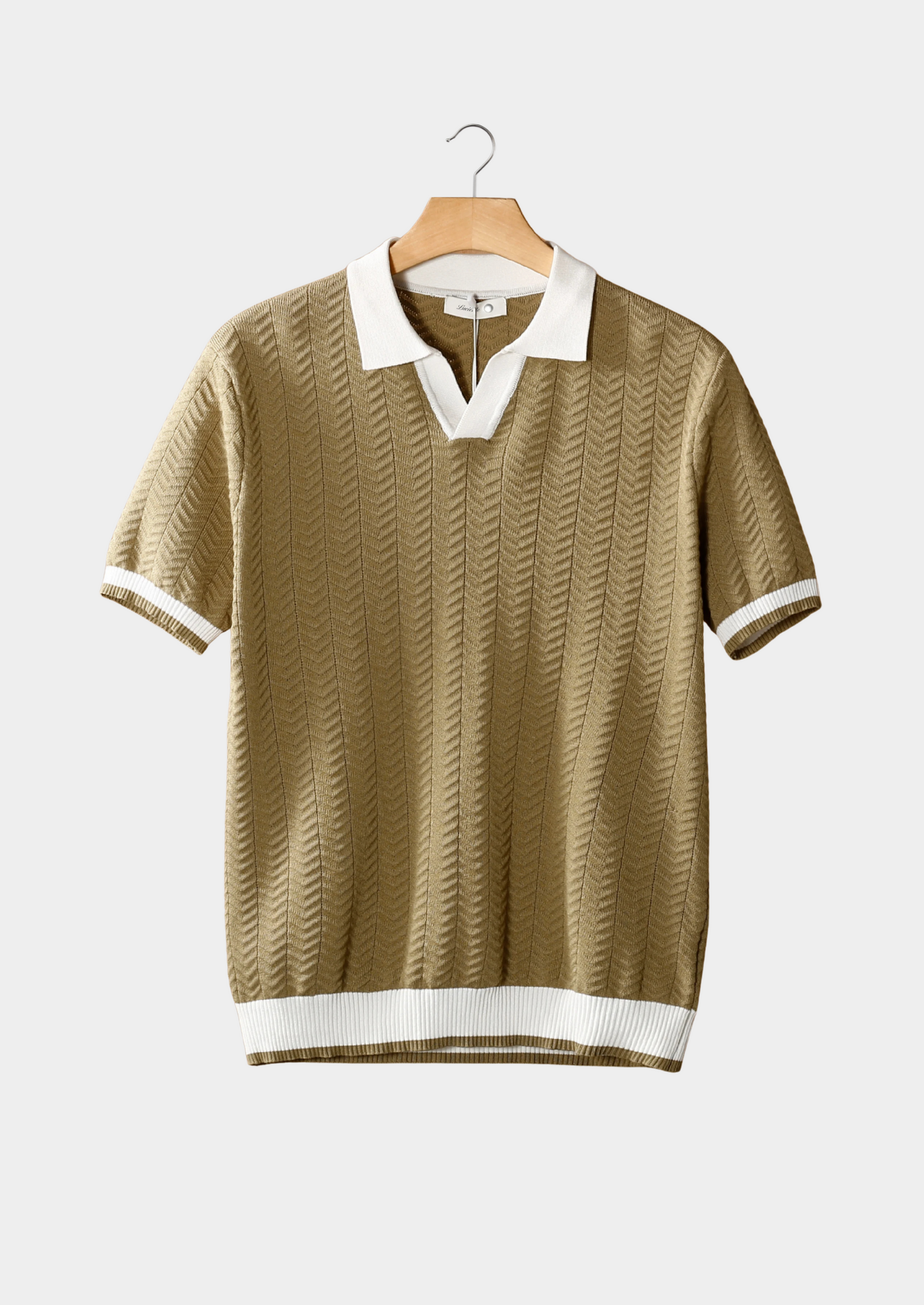 Kraus KONTRAST TEXTURED POLO SHIRT