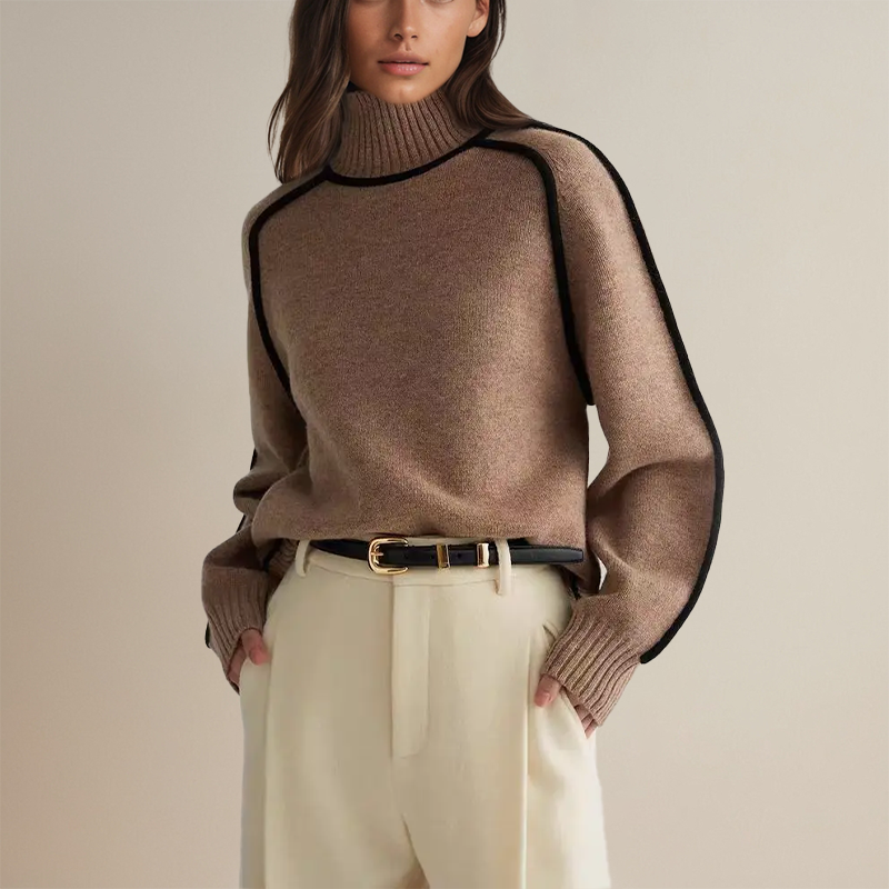 LK® | Weicher Rollkragenpullover aus Wolle