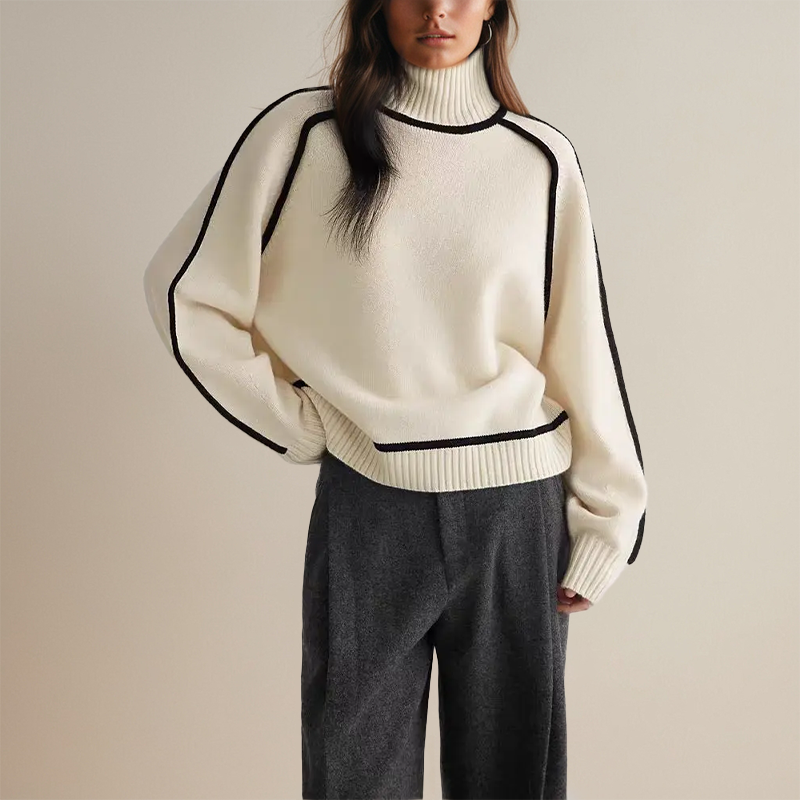 LK® | Weicher Rollkragenpullover aus Wolle