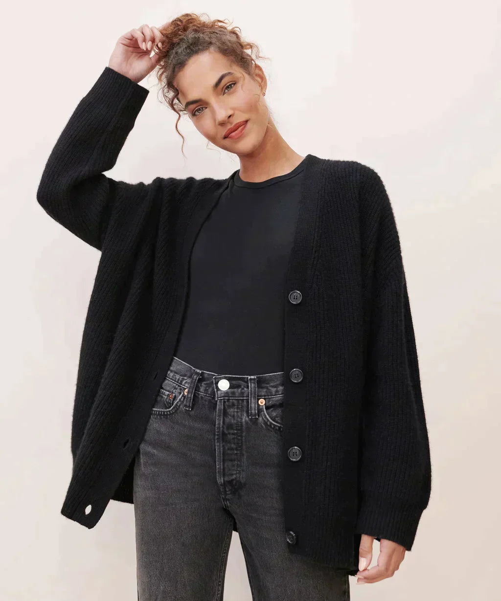 LK® | Eleganter Knopf-Cardigan