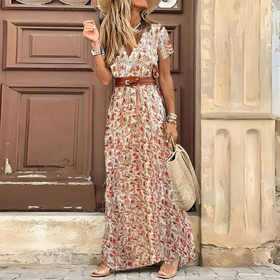 LK® | Elegantes Bohemian Maxi-Kleid