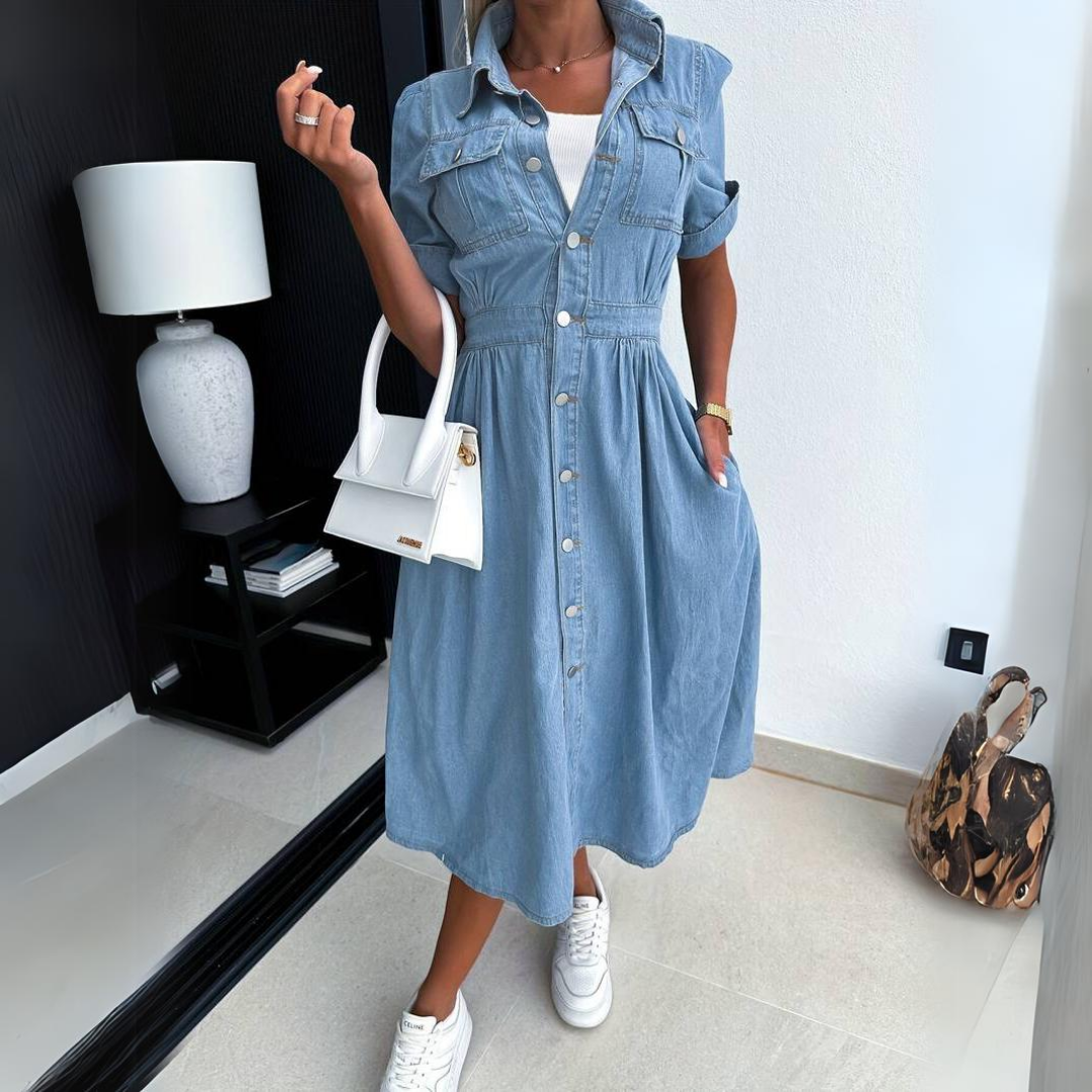 LK® | Lässiges Denim-Kleid