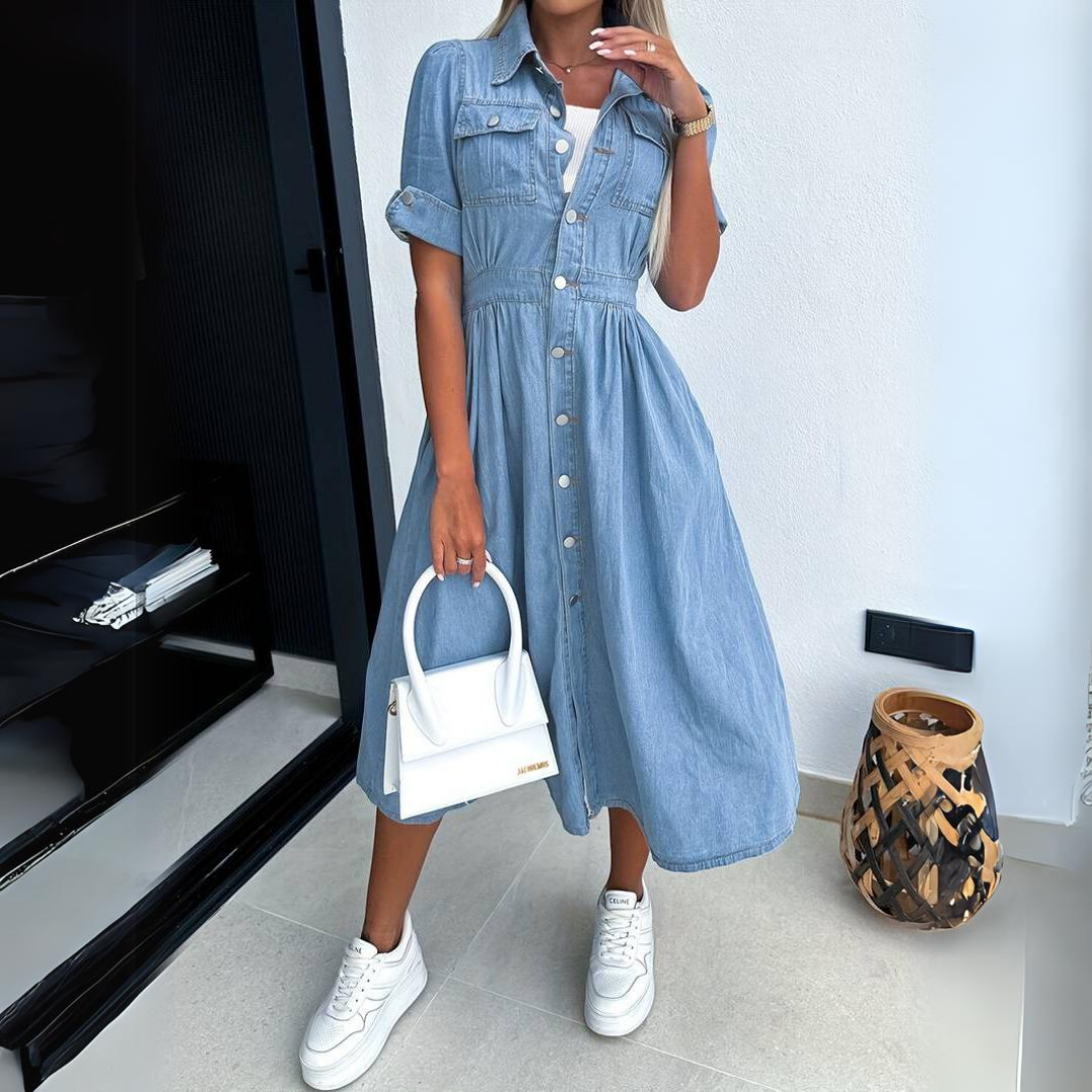 LK® | Lässiges Denim-Kleid